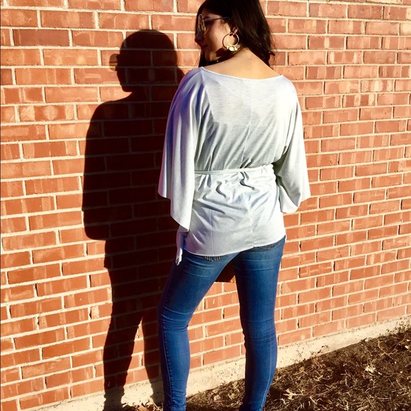 Green Boho Style Top-LAST One - Picture 4 of 5